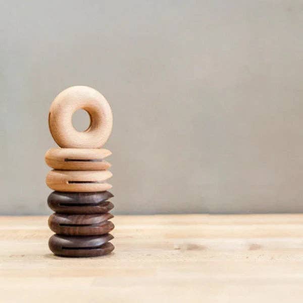 Wooden Donut Bag Clips - Eco Friendly Plastic Free