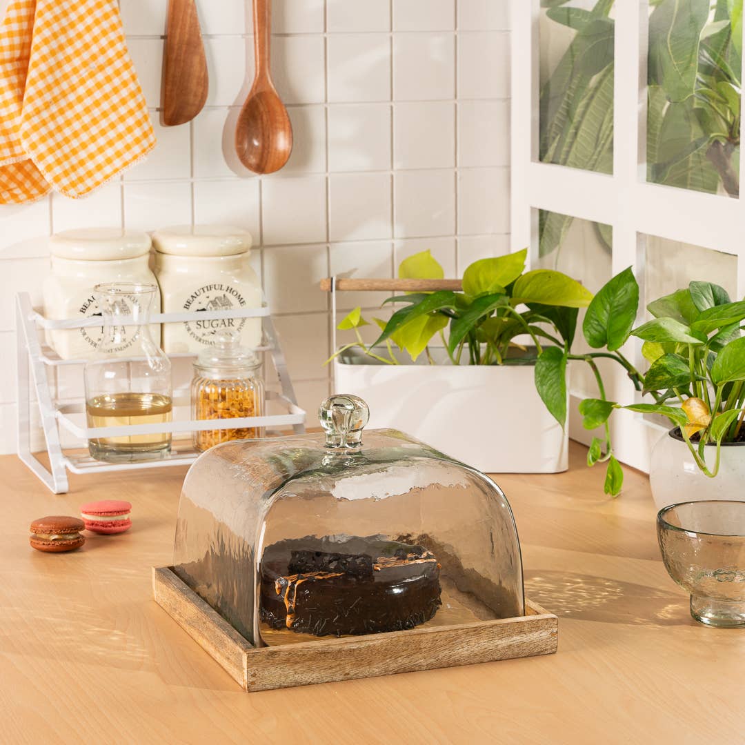 Irene square cake dome_available for shipping April 7