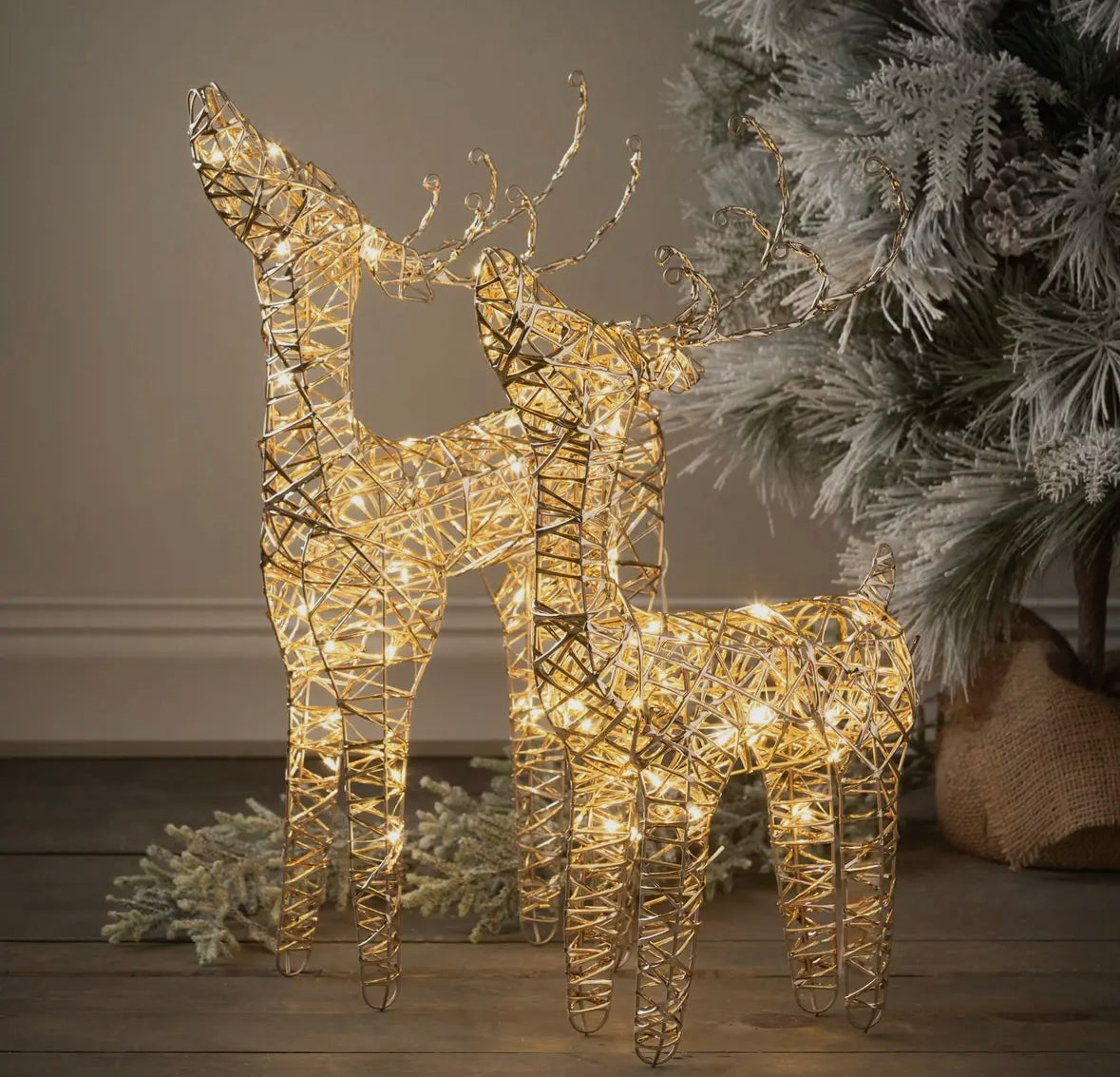 Indoor Outdoor Led Reindeers